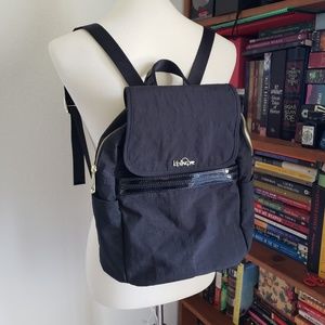 ⛔ Kipling Sonia Backpack Black Gold Hardware